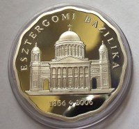 2006, ESZTERGOMI BAZILIKA ezüst 5000 Ft, PP!
