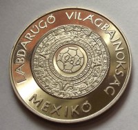 1986, Ladarúgó VB Mexikó, gyönyörű érem, PP!