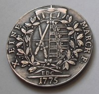 1775 EDC, SZÁSZ TALLÉR, UV!