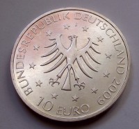 2009, EZÜST NÉMET 10 EURÓ, MARION DÖNHOFF, BU!