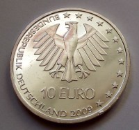 2009, EZÜST NÉMET 10 EURÓ, SÍ VB, ATLÉTIKAI