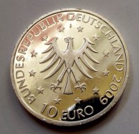2009, Ezüst NÉMET 10 EURÓ, MARION DÖNHOFF, PP!