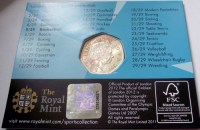 2012, LONDONI OLIMPIA, ANGOL 50 PENCE BLISZTERBEN!