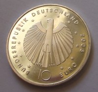 2003, Ezüst NÉMET 10 EURÓ, FOCI VB, PP!